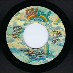 Instant Funk 45 No Stoppin' That Rockin' / Instr. on SalSoul M- Disco Funk